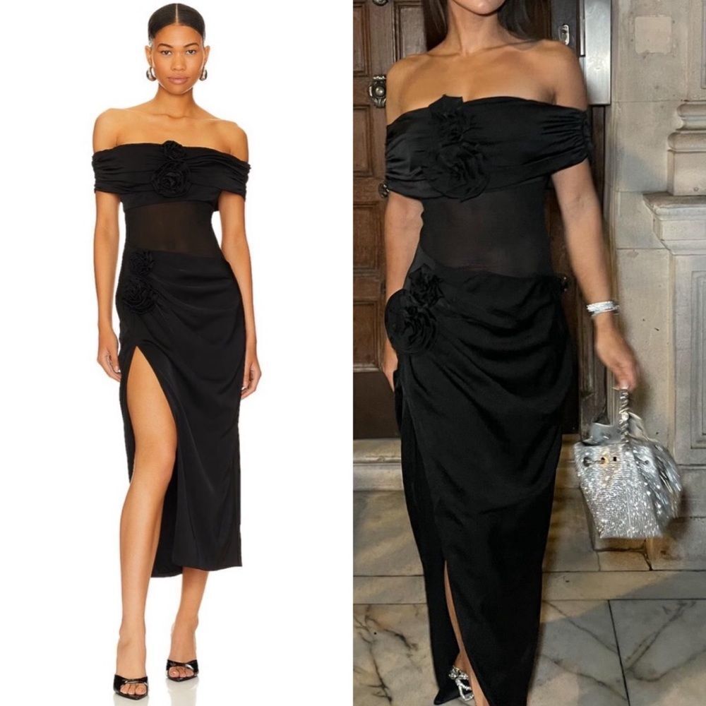 NBD Tess Maxi Dress in Black